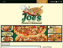 Tablet Screenshot of joespizzamaspeth.com